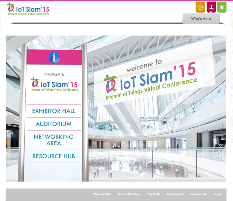 IoT Slam Virtual Internet of Things Conference Lobby