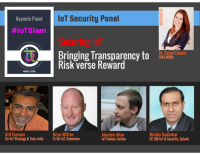 PANEL DISCUSSION SECURING IOT BRINGING TRANSPARENCY TO RISK VERSE REWARD