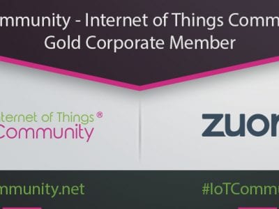 The Internet of Things Community Announces Zuora has Joined its Elite IoT Ecosystem as an Exclusive Gold Corporate Member