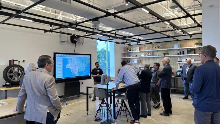 Exploring connected devices and a live mapping display.
