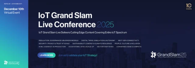 IoT Grand Slam 2025 event artwork